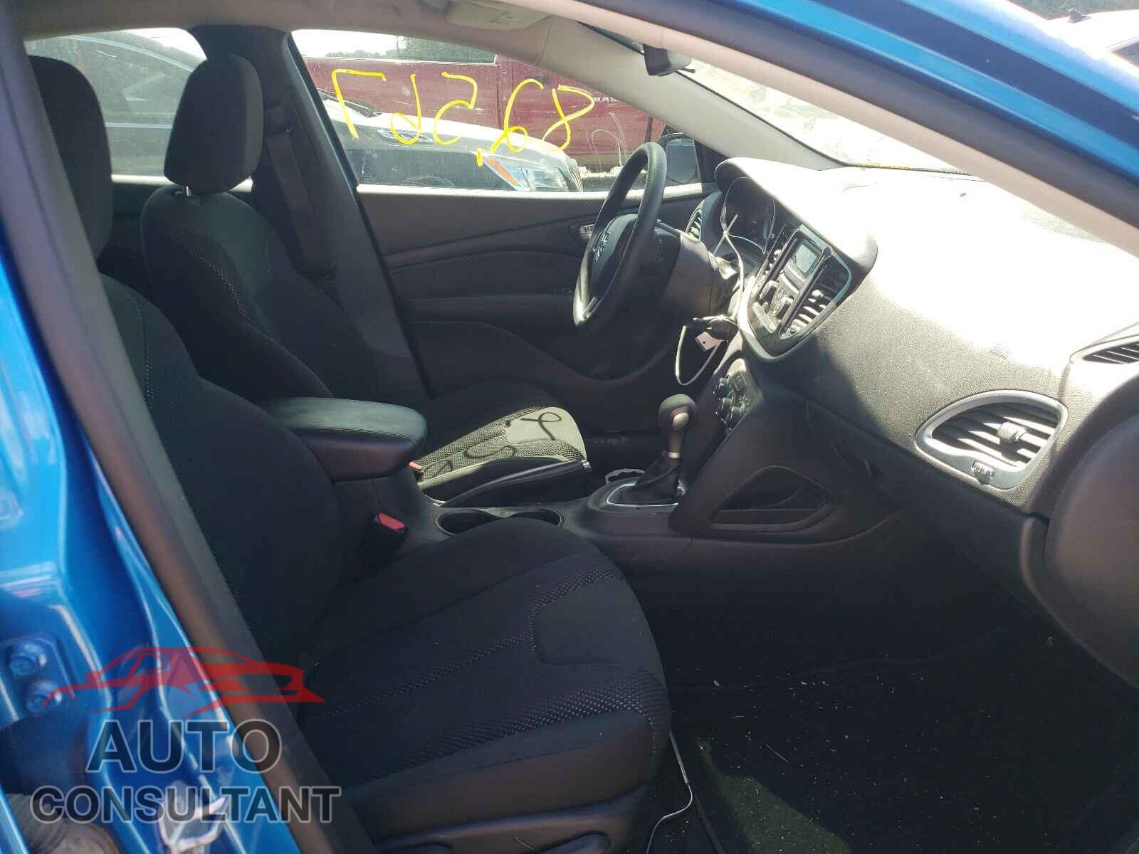 DODGE DART 2016 - 1C3CDFAA9GD608067