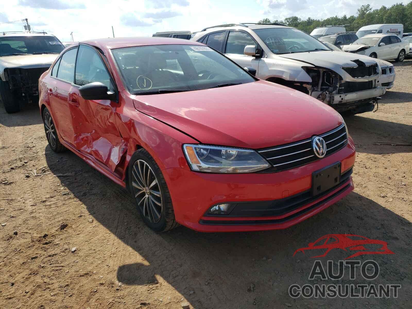 VOLKSWAGEN JETTA 2016 - 3VWB17AJ1GM352515