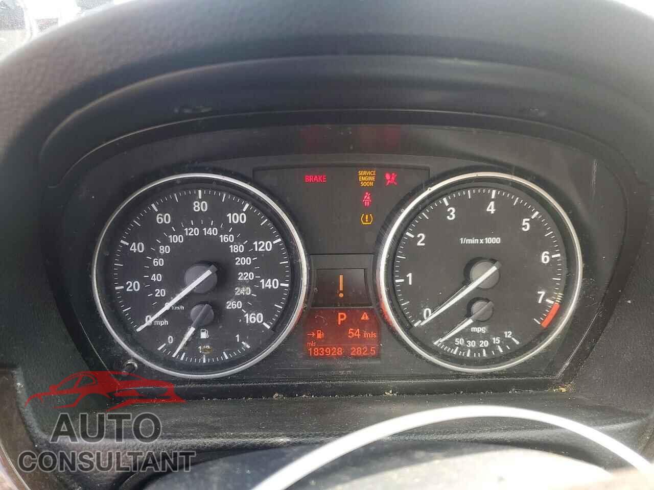 BMW 3 SERIES 2009 - WBAUU33509A540256