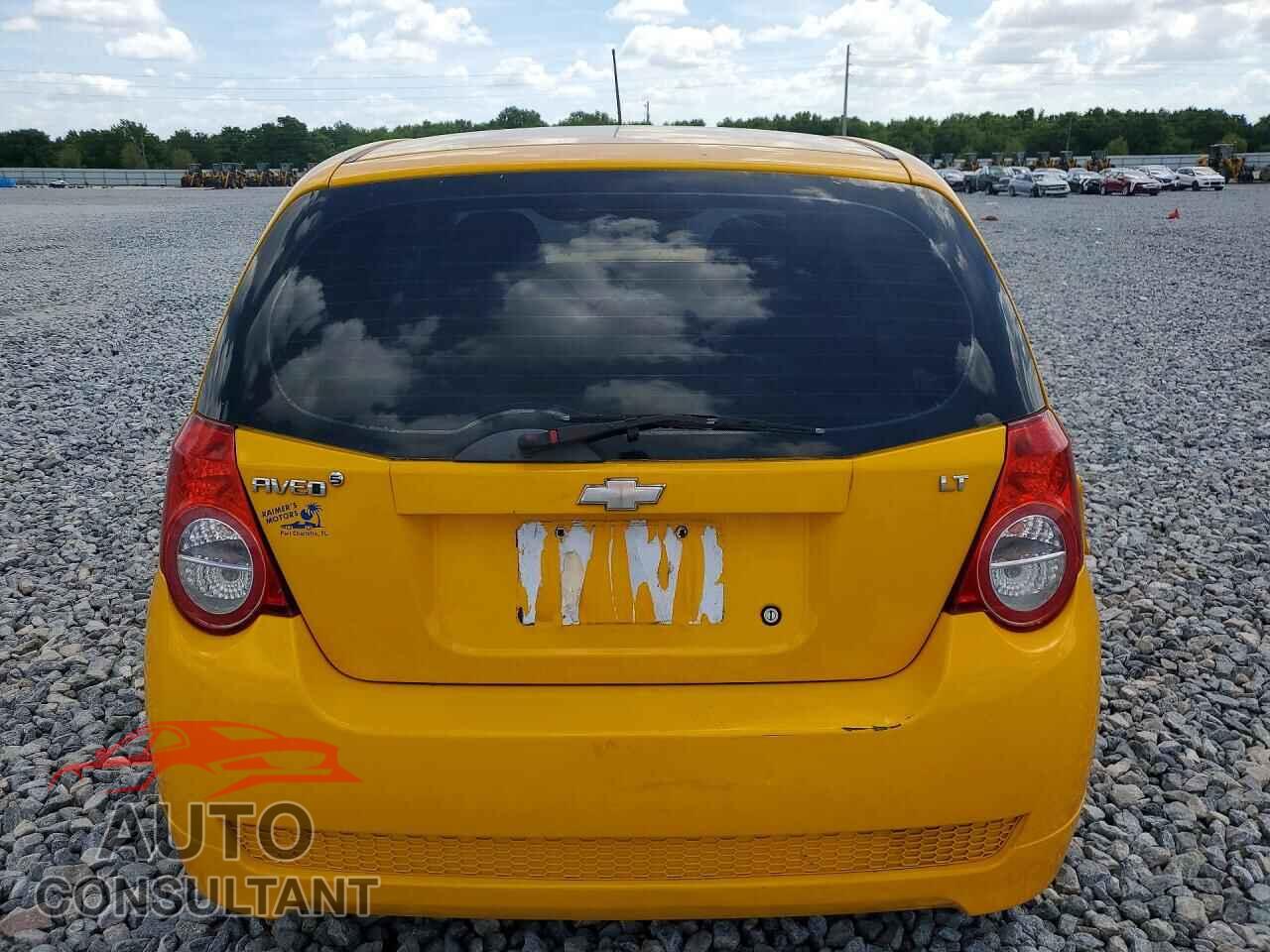 CHEVROLET AVEO 2009 - KL1TD66E59B645758