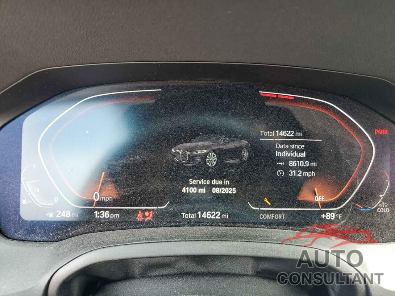BMW 4 SERIES 2022 - WBA23AT03NCH74847