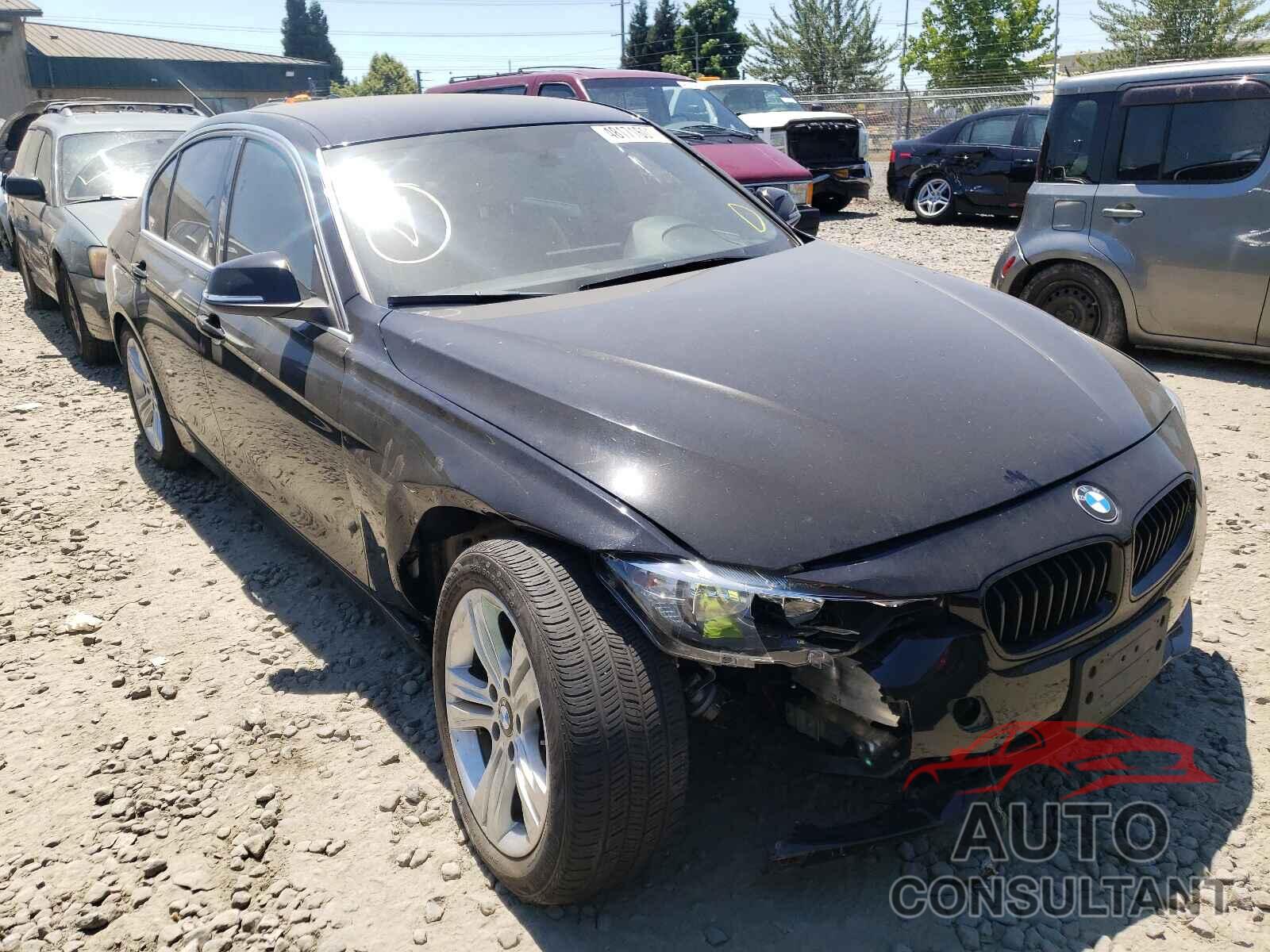BMW 3 SERIES 2017 - WBA8B9G57HNU49500