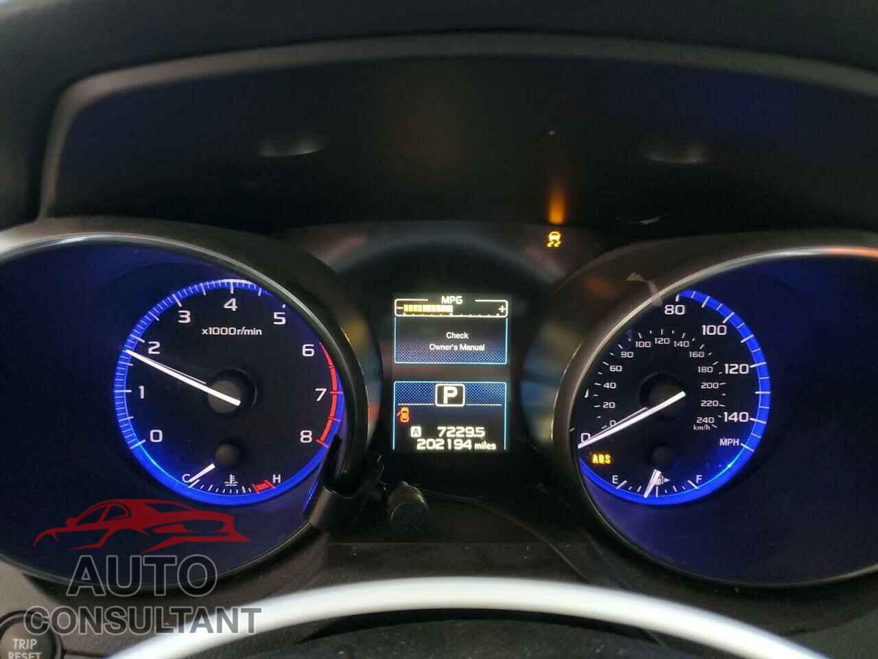 SUBARU OUTBACK 2015 - 4S4BSBDC9F3352936