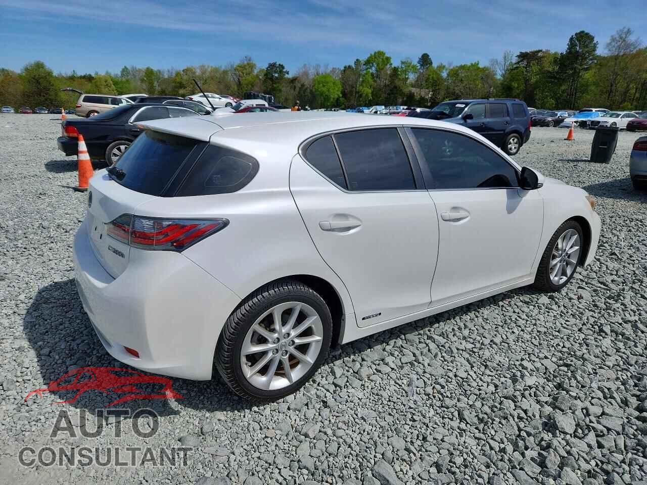 LEXUS CT 200 2012 - JTHKD5BH3C2120962