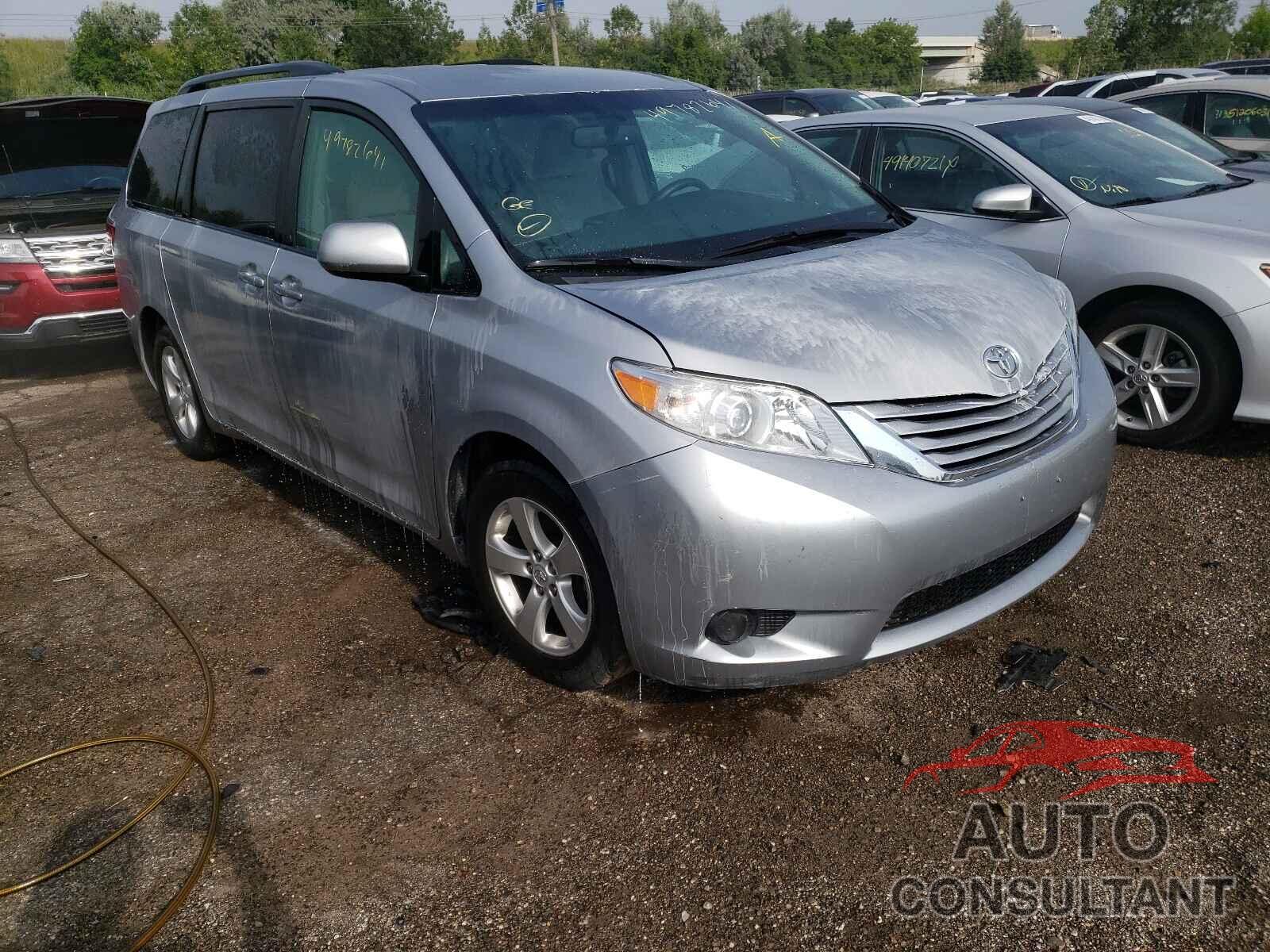 TOYOTA SIENNA 2016 - 5TDKK3DC4GS750453