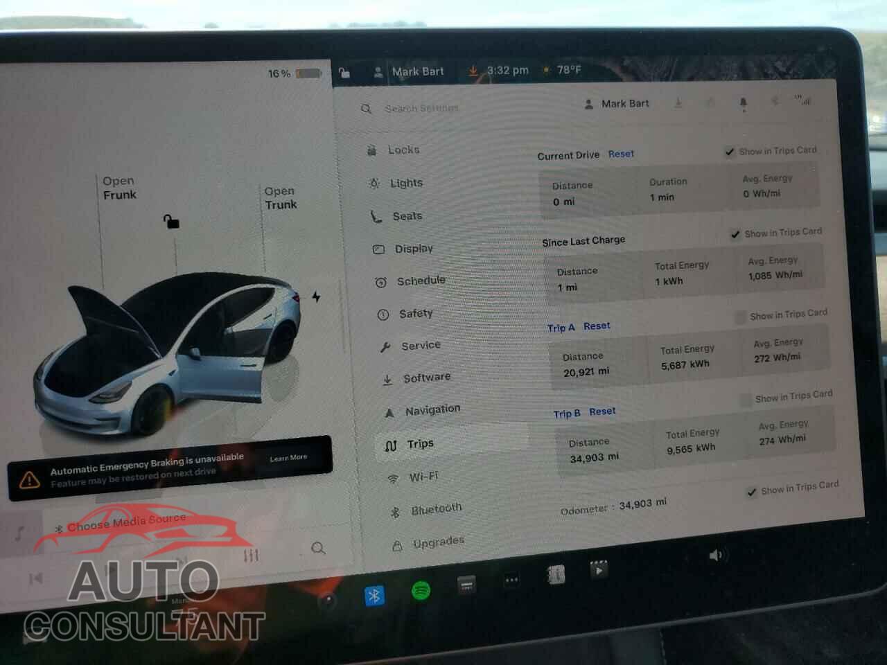 TESLA MODEL 3 2023 - 5YJ3E1ECXPF551216