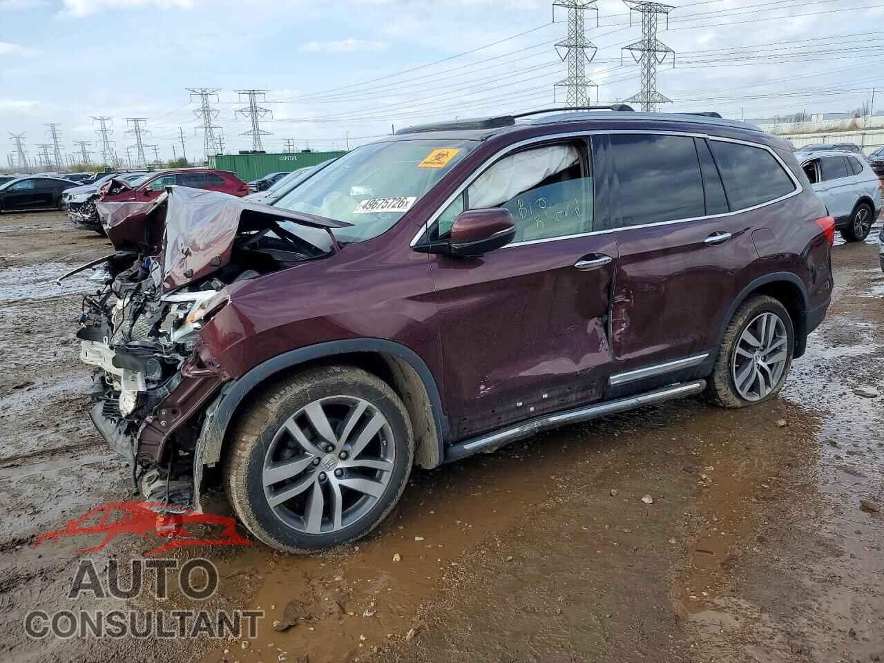 HONDA PILOT 2017 - 5FNYF6H09HB009771