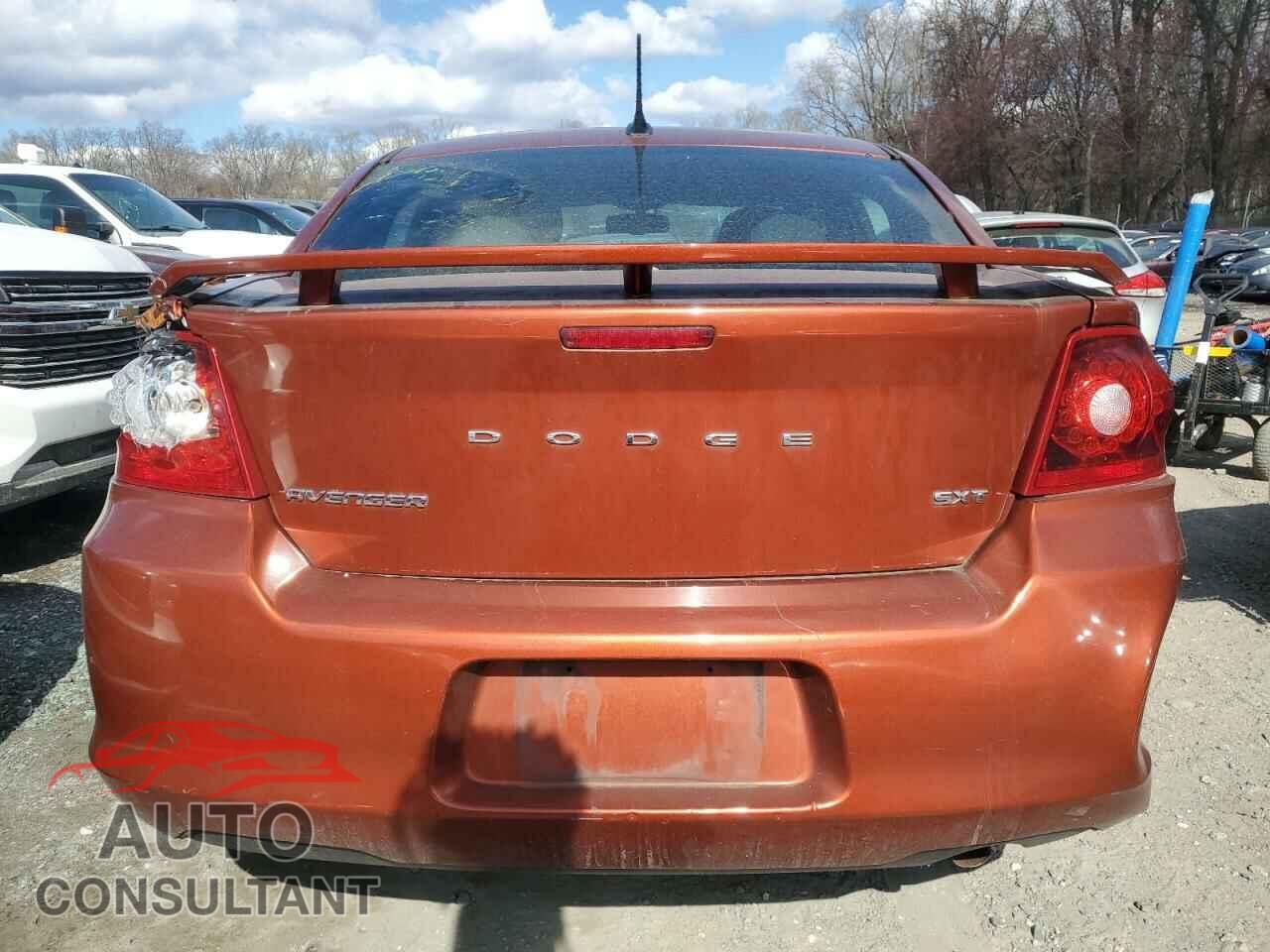DODGE AVENGER 2012 - 1C3CDZCB3CN198572