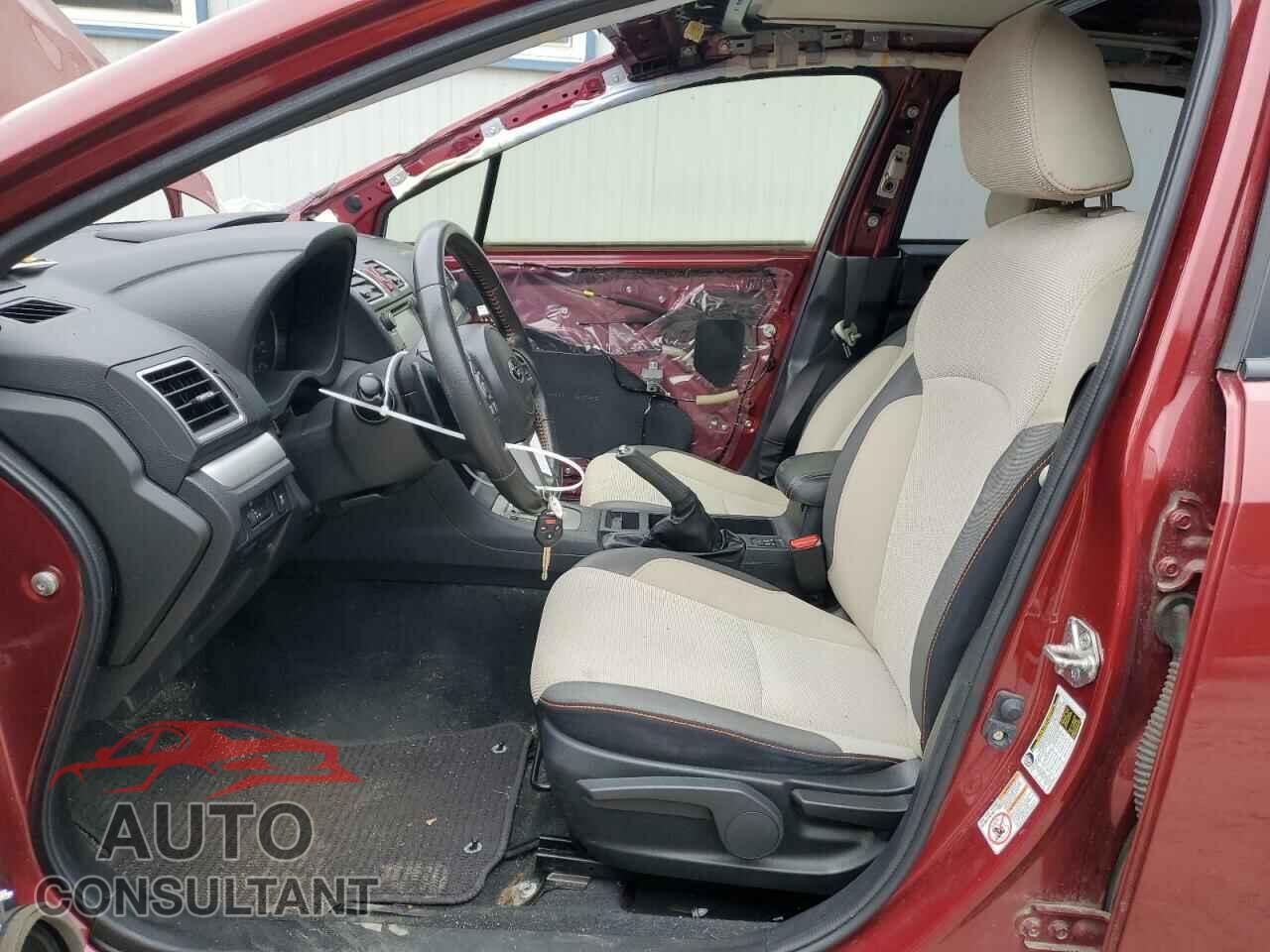 SUBARU CROSSTREK 2016 - JF2GPABC8G8239736