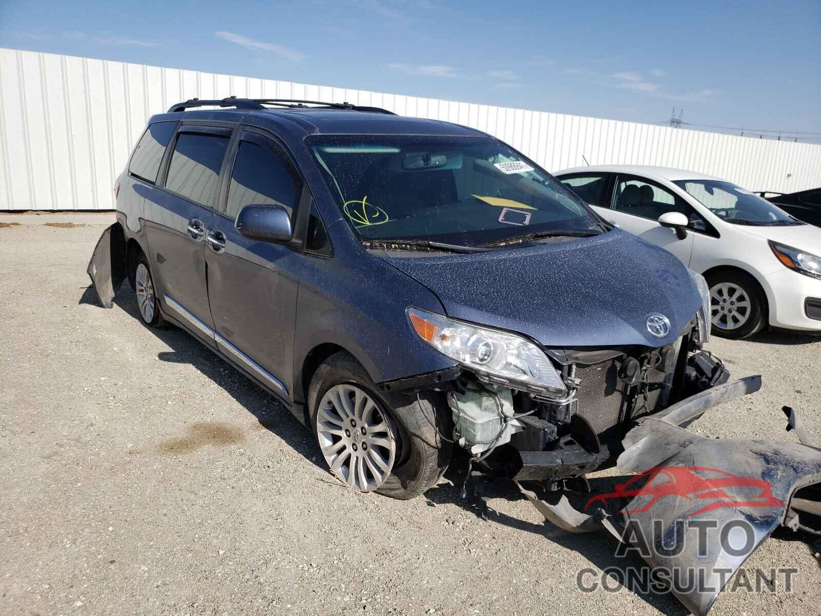 TOYOTA SIENNA 2017 - 5TDYZ3DC1HS768089