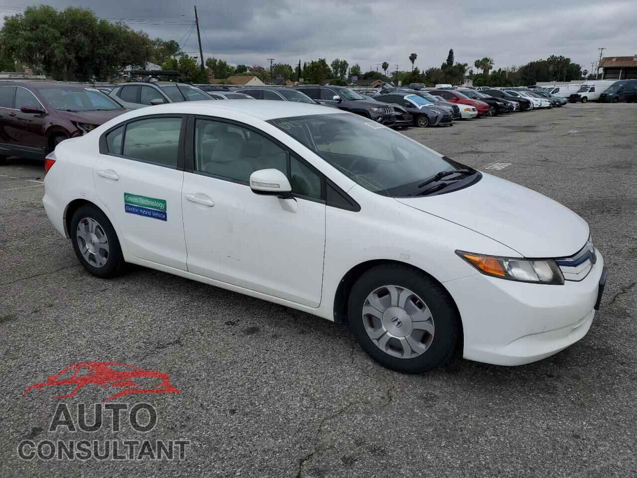 HONDA CIVIC 2012 - JHMFB4F24CS003897