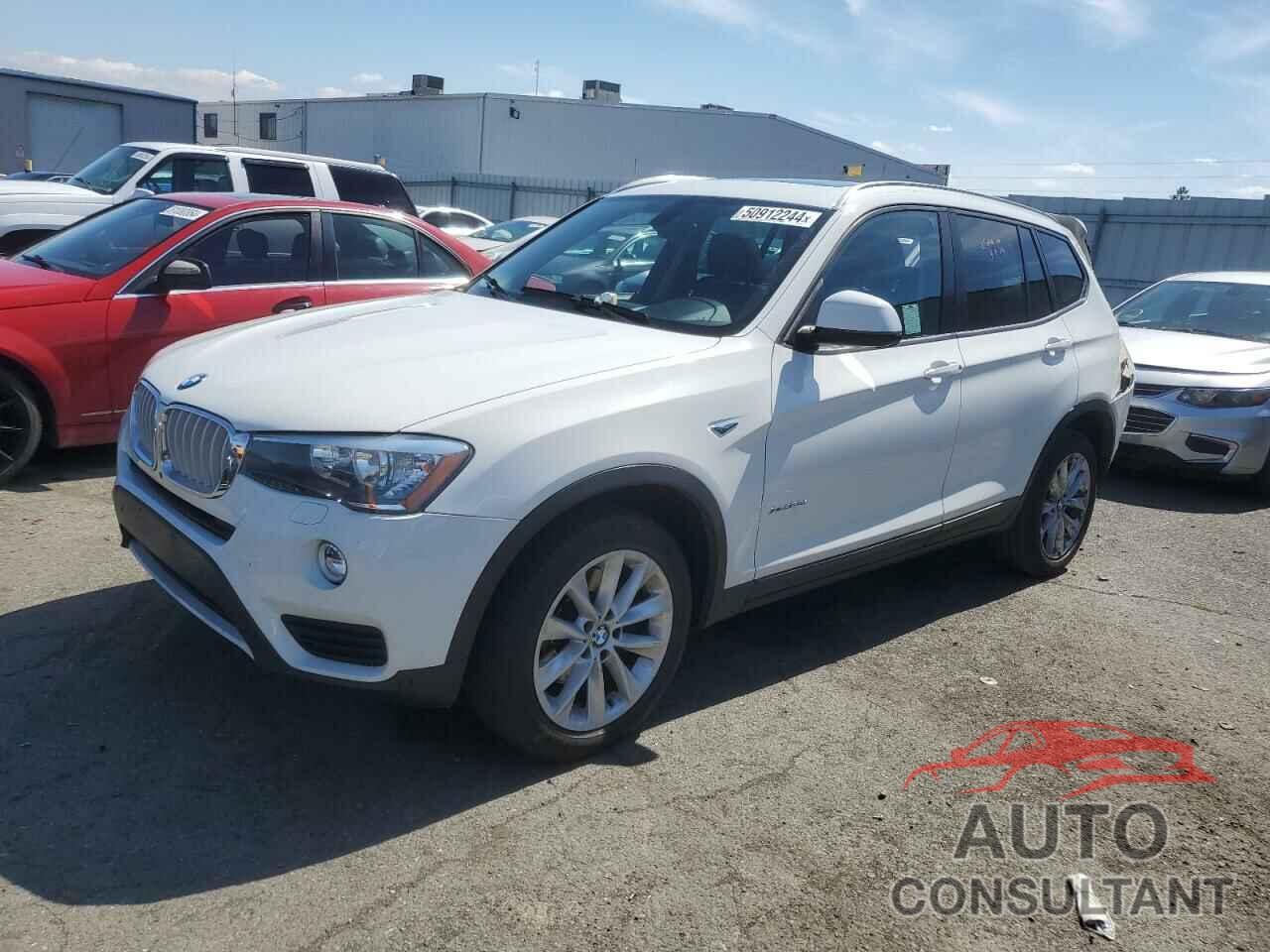 BMW X3 2016 - 5UXWX9C55G0D88100