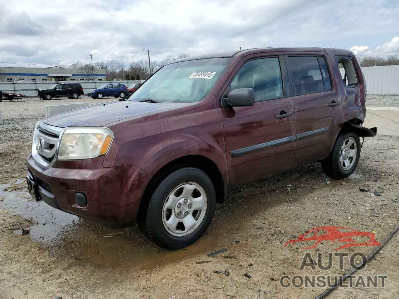 HONDA PILOT 2011 - 5FNYF4H21BB088964