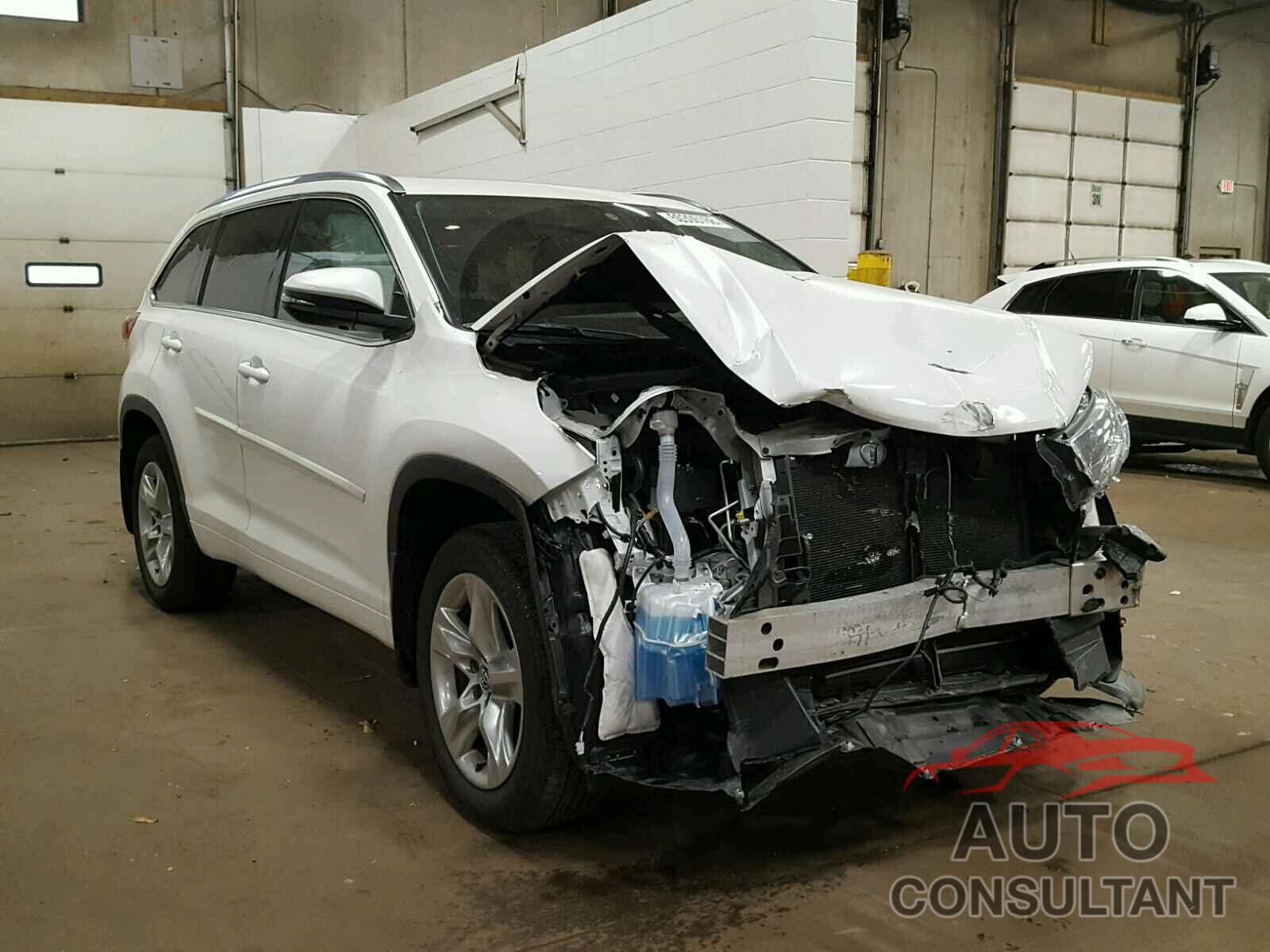 TOYOTA HIGHLANDER 2017 - 5TDDZRFH4HS399335