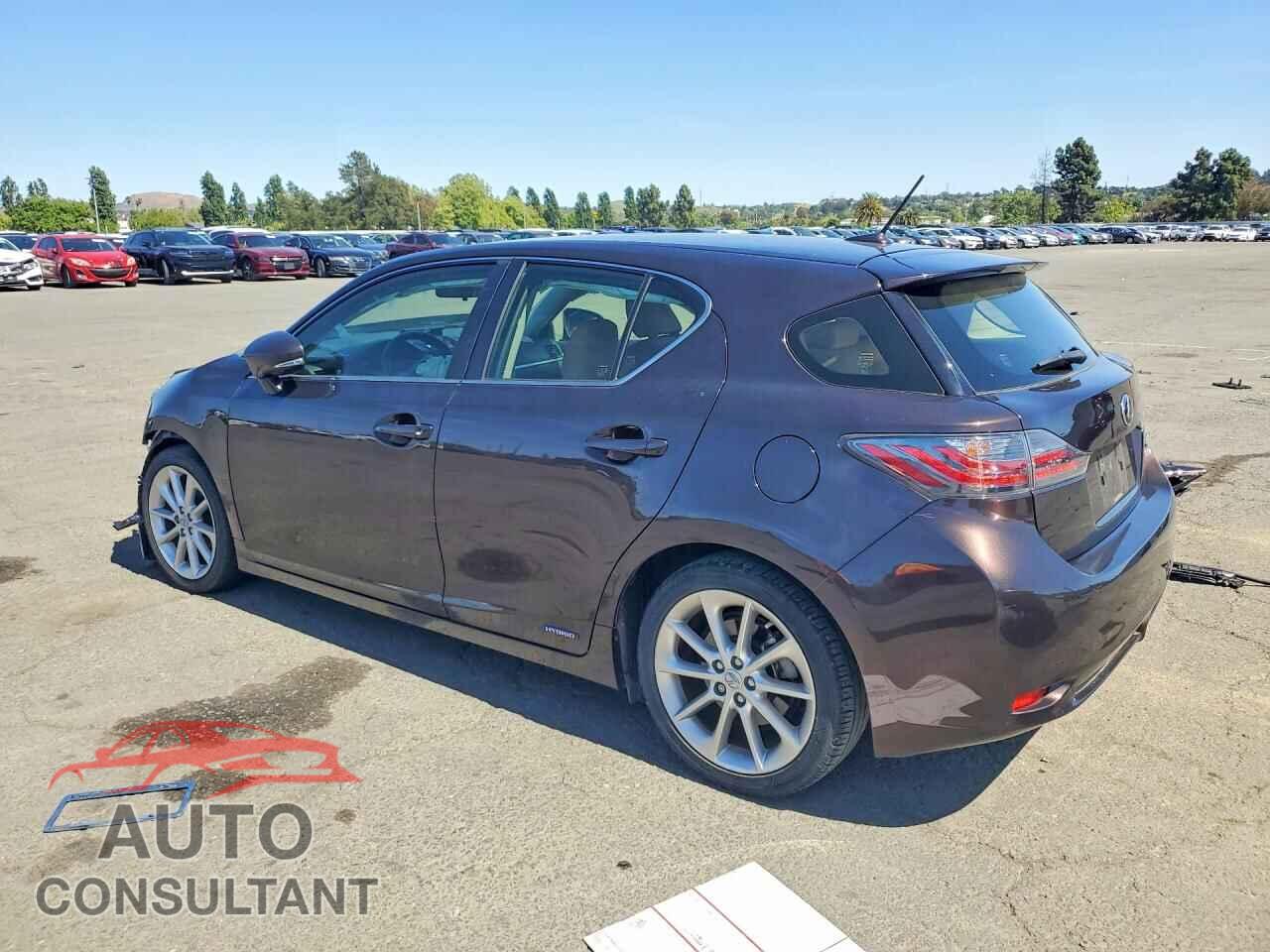 LEXUS CT 200 2012 - JTHKD5BH2C2097173