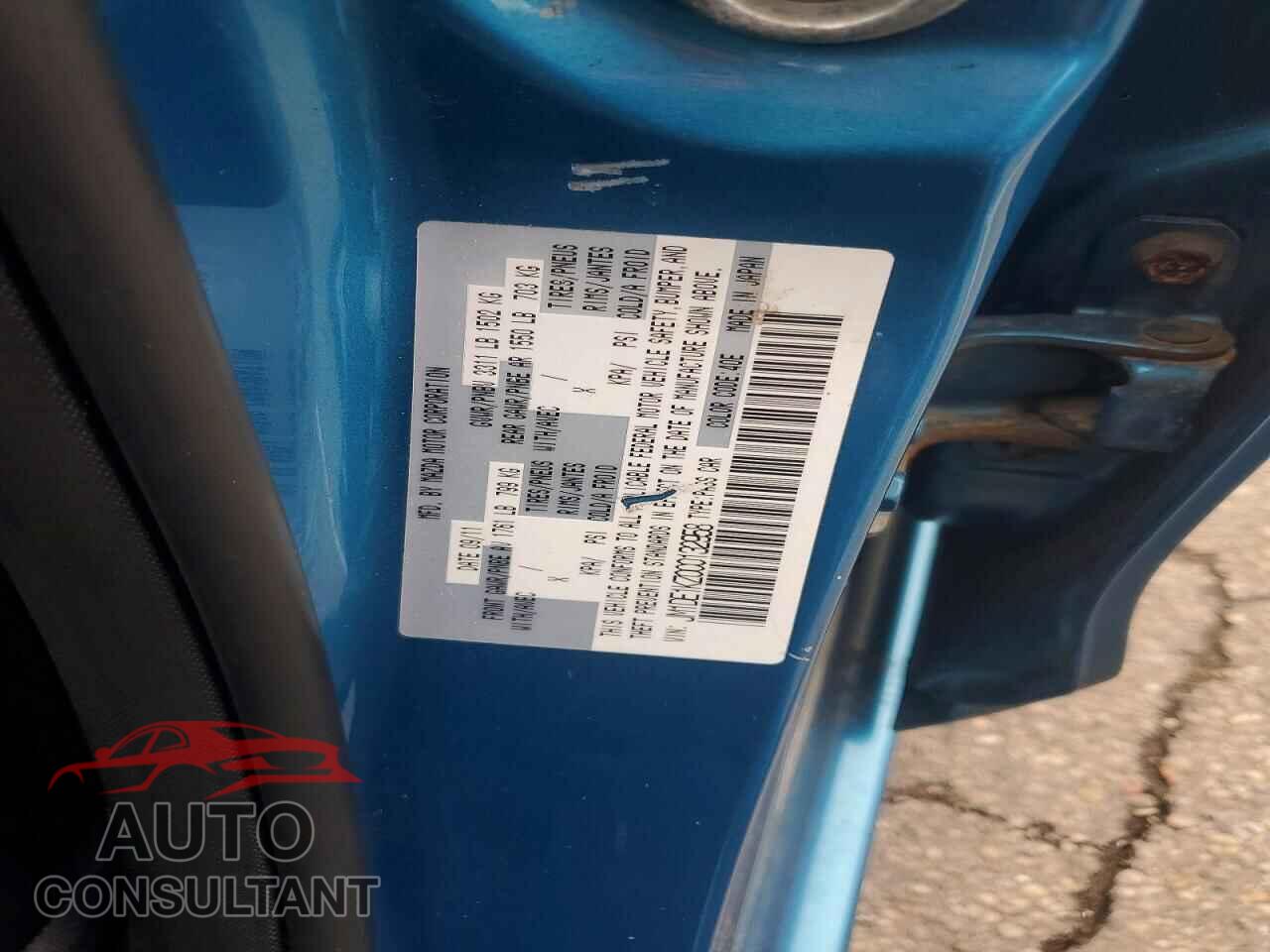 MAZDA 2 2012 - JM1DE1KZ0C0132958