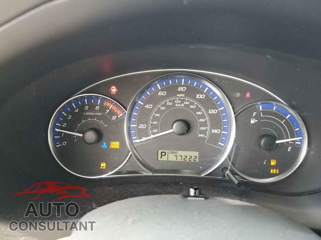 SUBARU FORESTER 2012 - JF2SHAEC4CH435976