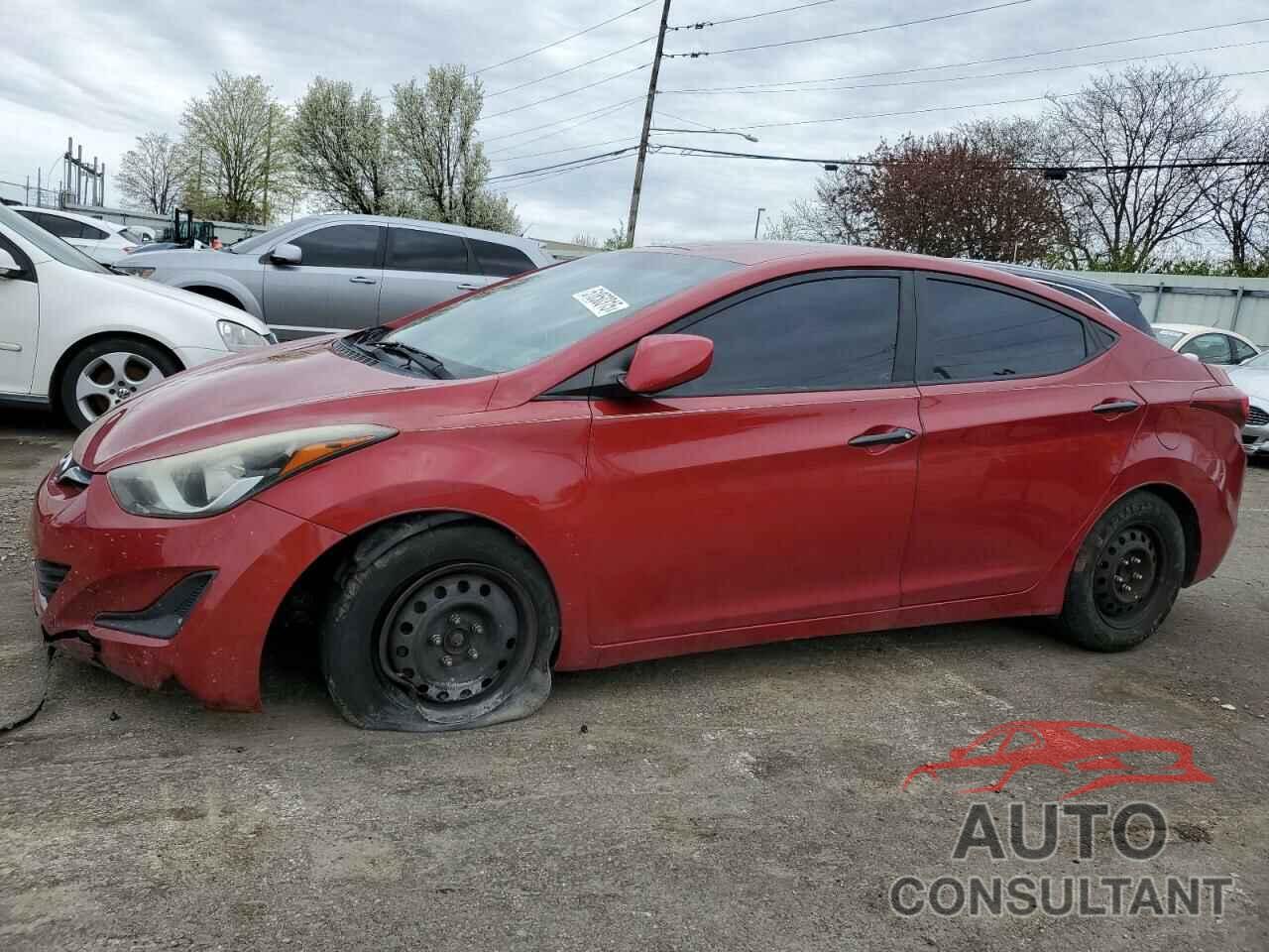HYUNDAI ELANTRA 2016 - KMHDH4AE9GU603202
