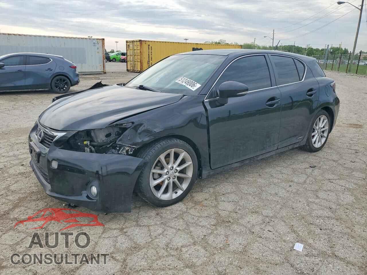 LEXUS CT 200 2012 - JTHKD5BH9C2109285