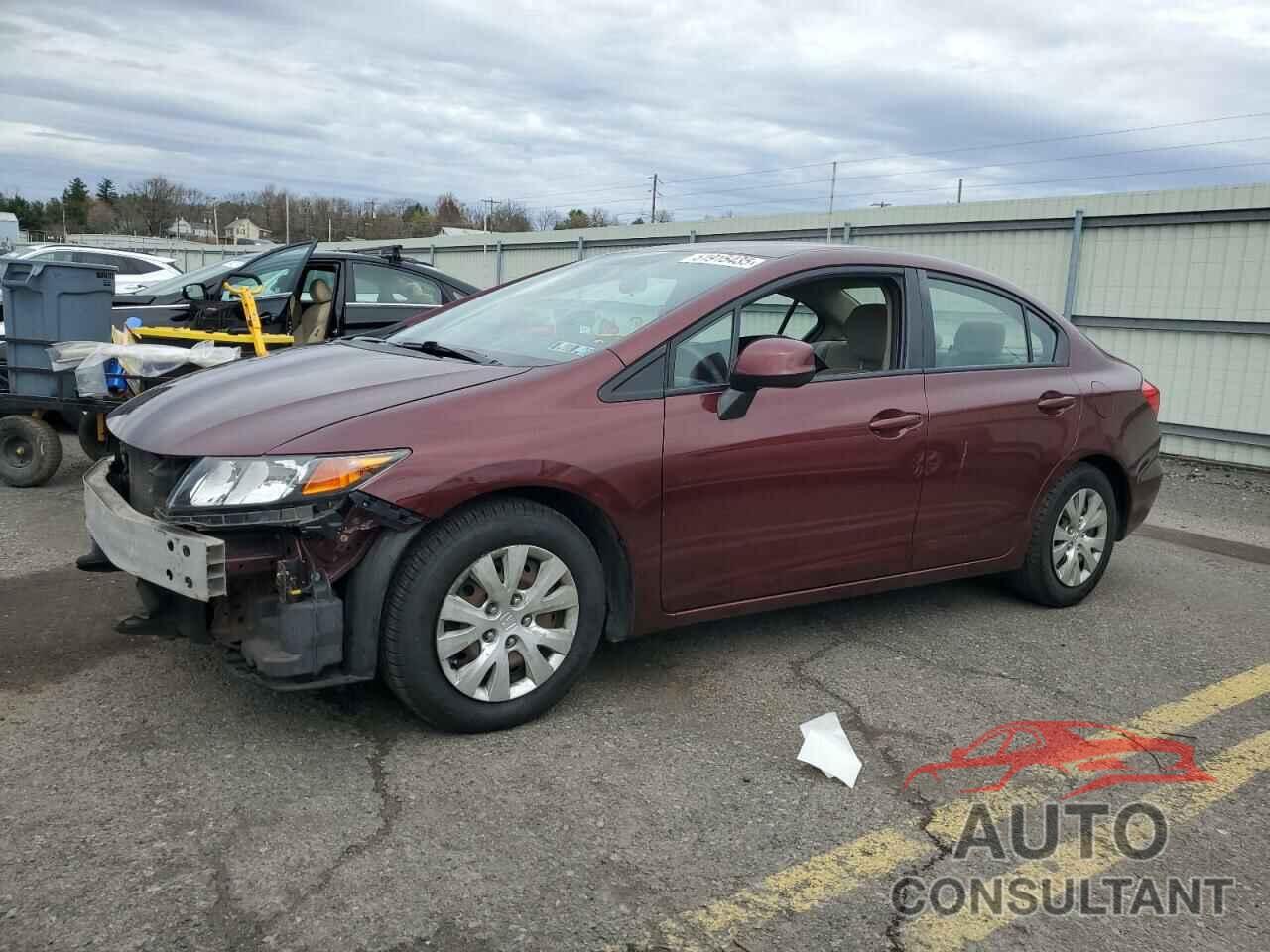 HONDA CIVIC 2012 - 2HGFB2F56CH533278