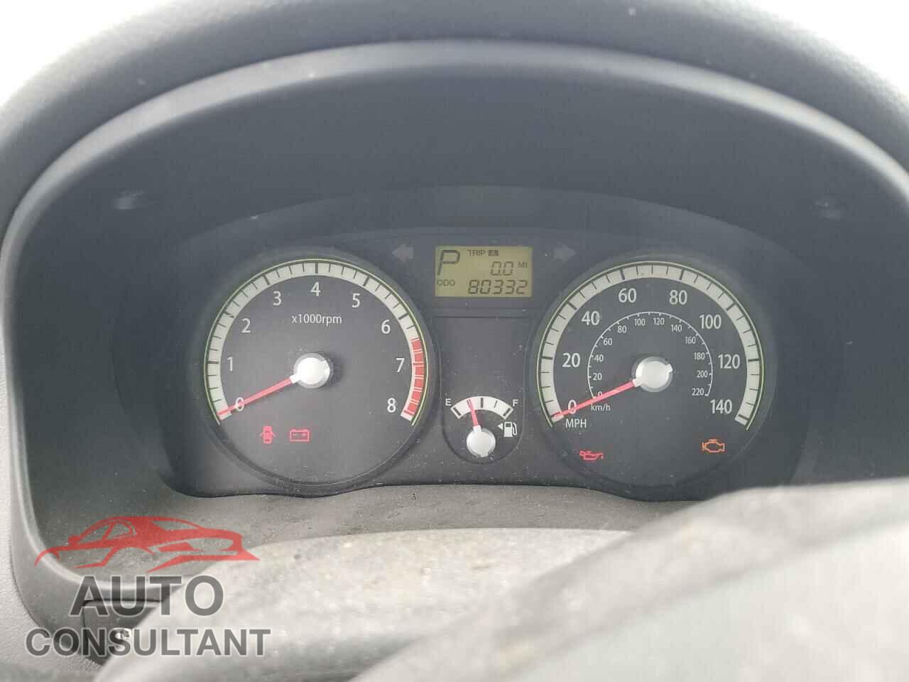 KIA RIO 2009 - KNADE243996580813