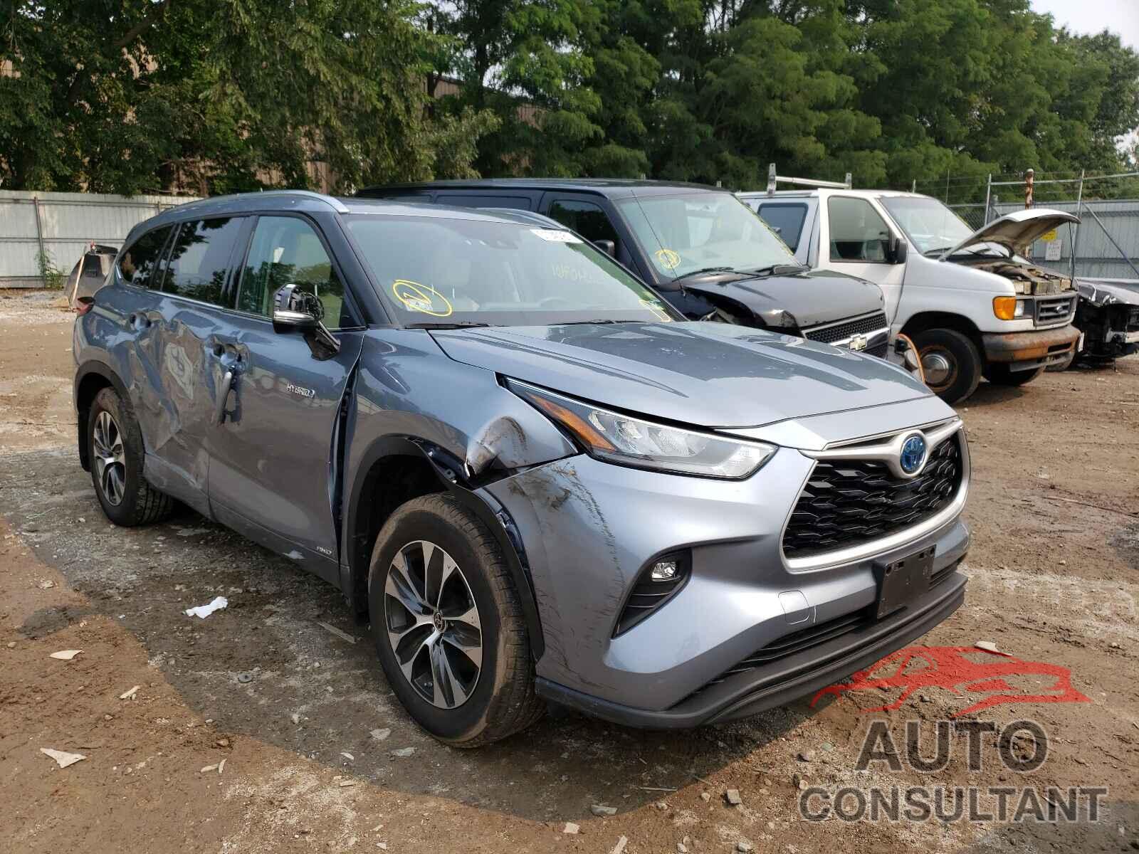 TOYOTA HIGHLANDER 2020 - 5TDGBRCH0LS004355