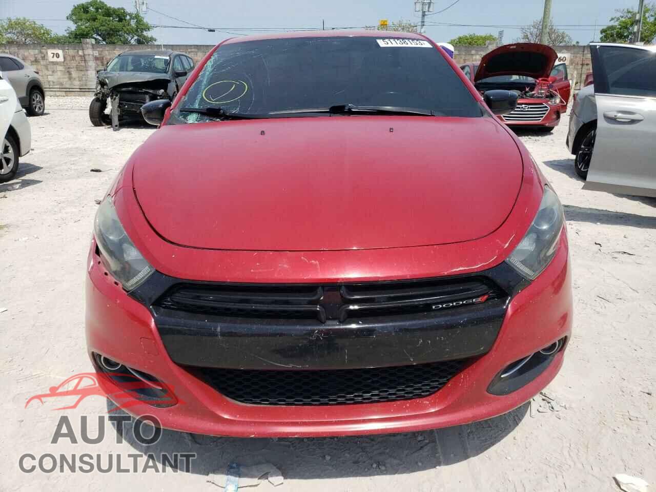 DODGE DART 2014 - 1C3CDFBB5ED776325