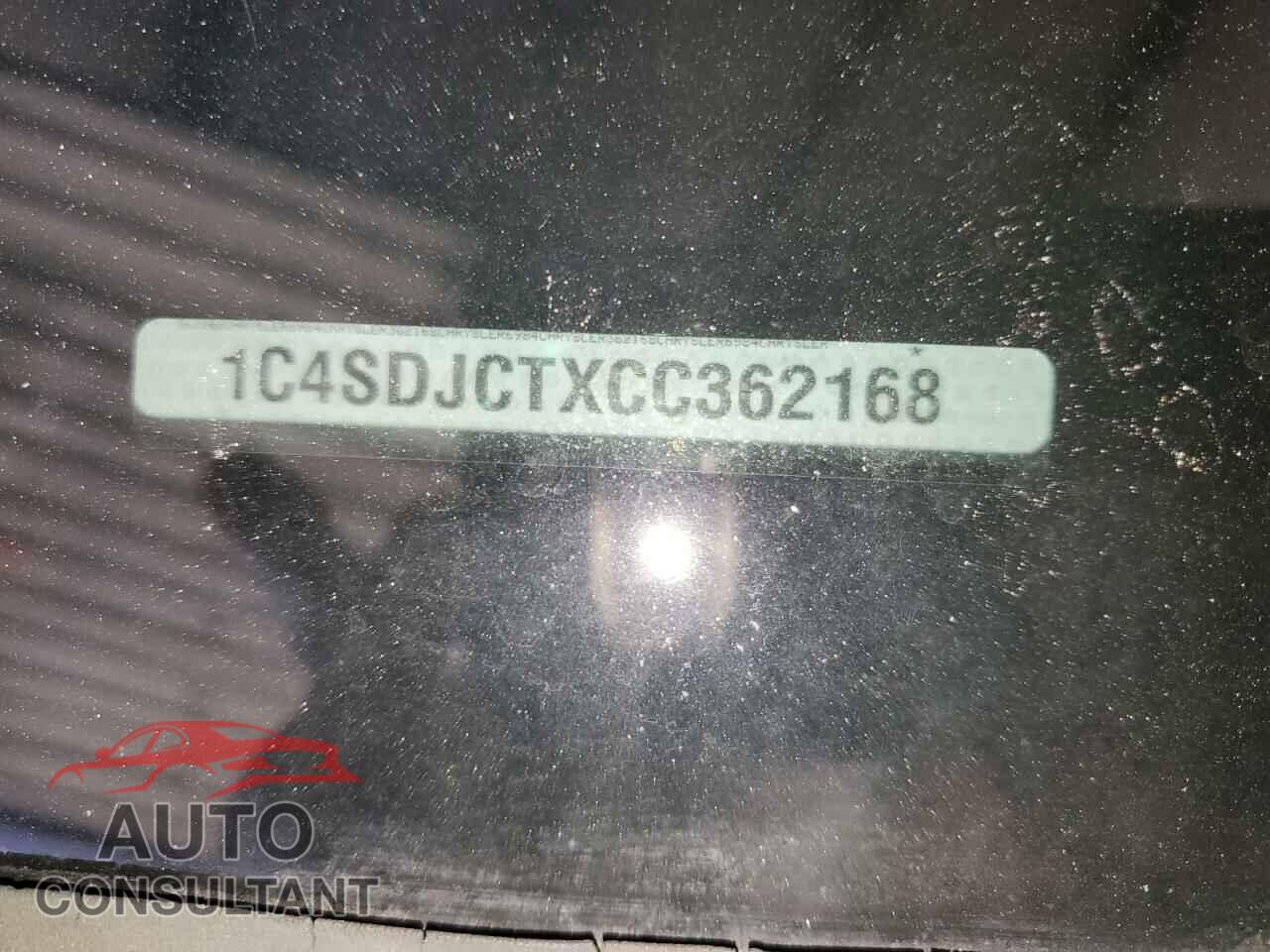 DODGE DURANGO 2012 - 1C4SDJCTXCC362168