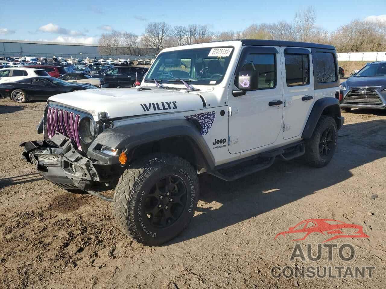 JEEP WRANGLER 2020 - 1C4HJXDG0LW194823