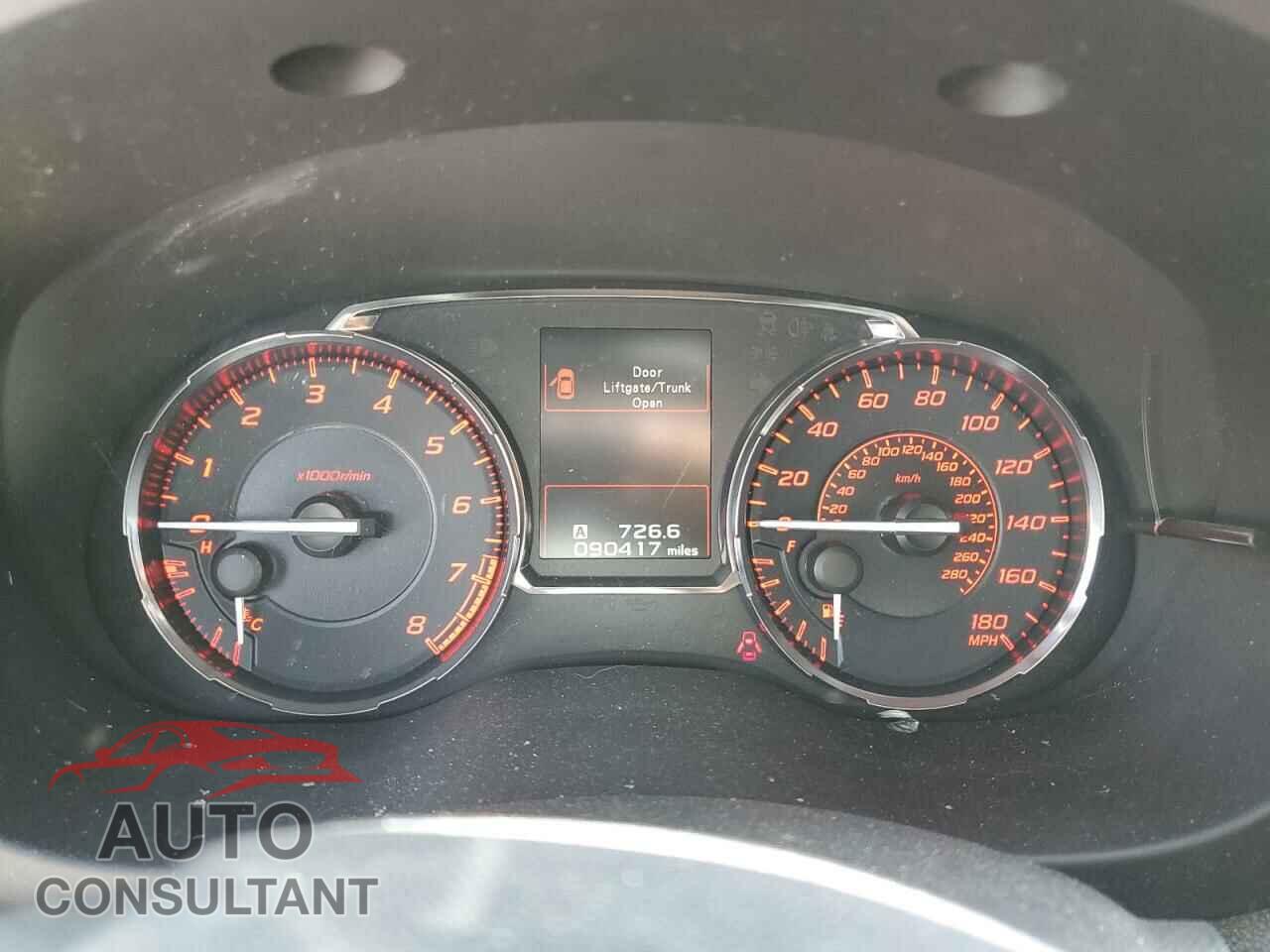 SUBARU WRX 2016 - JF1VA1E65G9816400