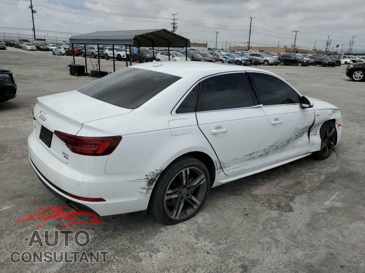 AUDI A4 2018 - WAULMAF4XJA122889