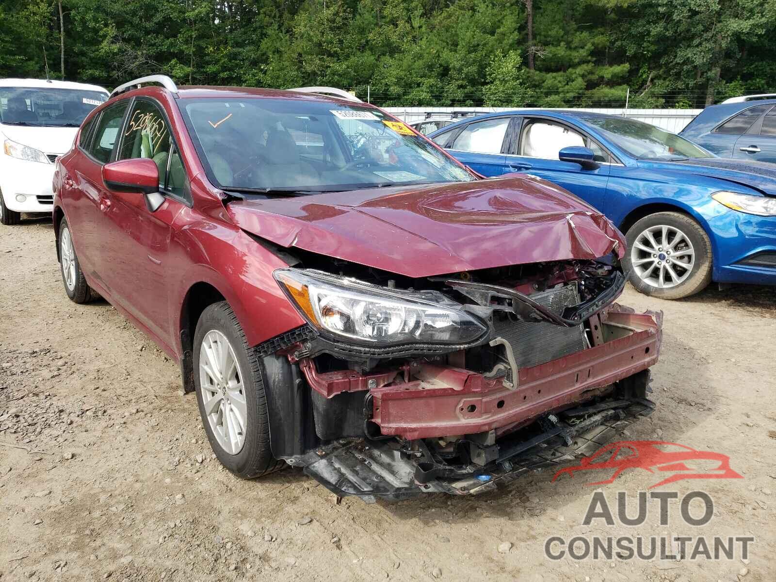 SUBARU IMPREZA 2018 - 4S3GTAB69J3733936