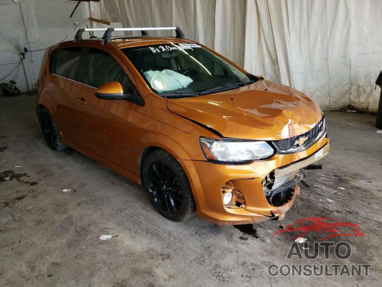 CHEVROLET SONIC 2017 - 1G1JF6SB8H4160337