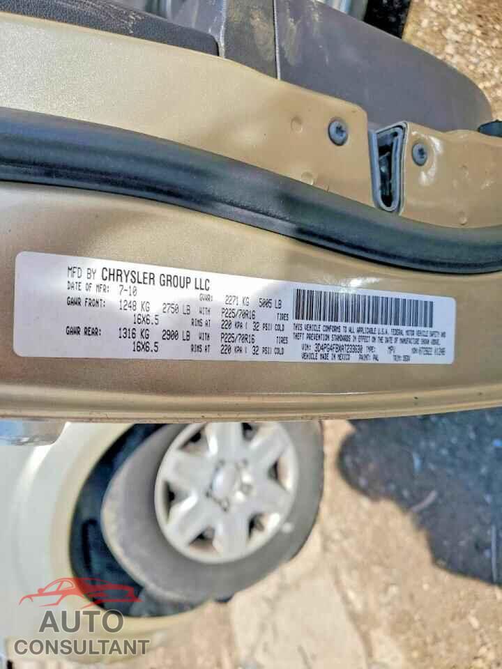 DODGE JOURNEY 2010 - 3D4PG4FBXAT233630