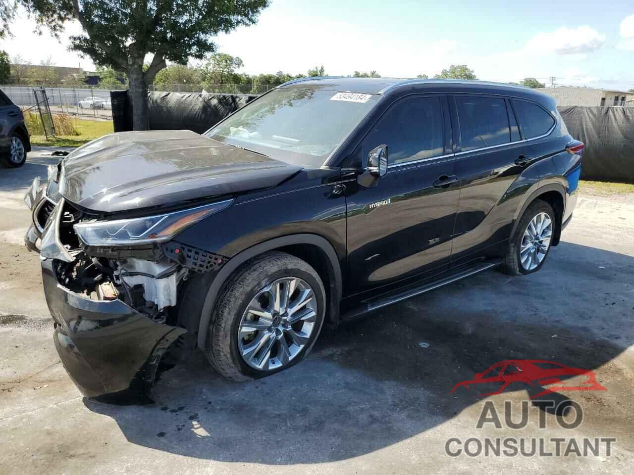 TOYOTA HIGHLANDER 2021 - 5TDYARAH2MS509678