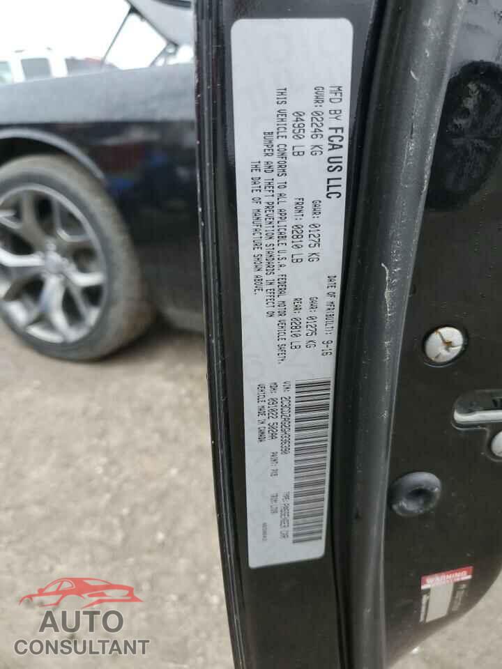 DODGE CHALLENGER 2016 - 2C3CDZAG2GH336390