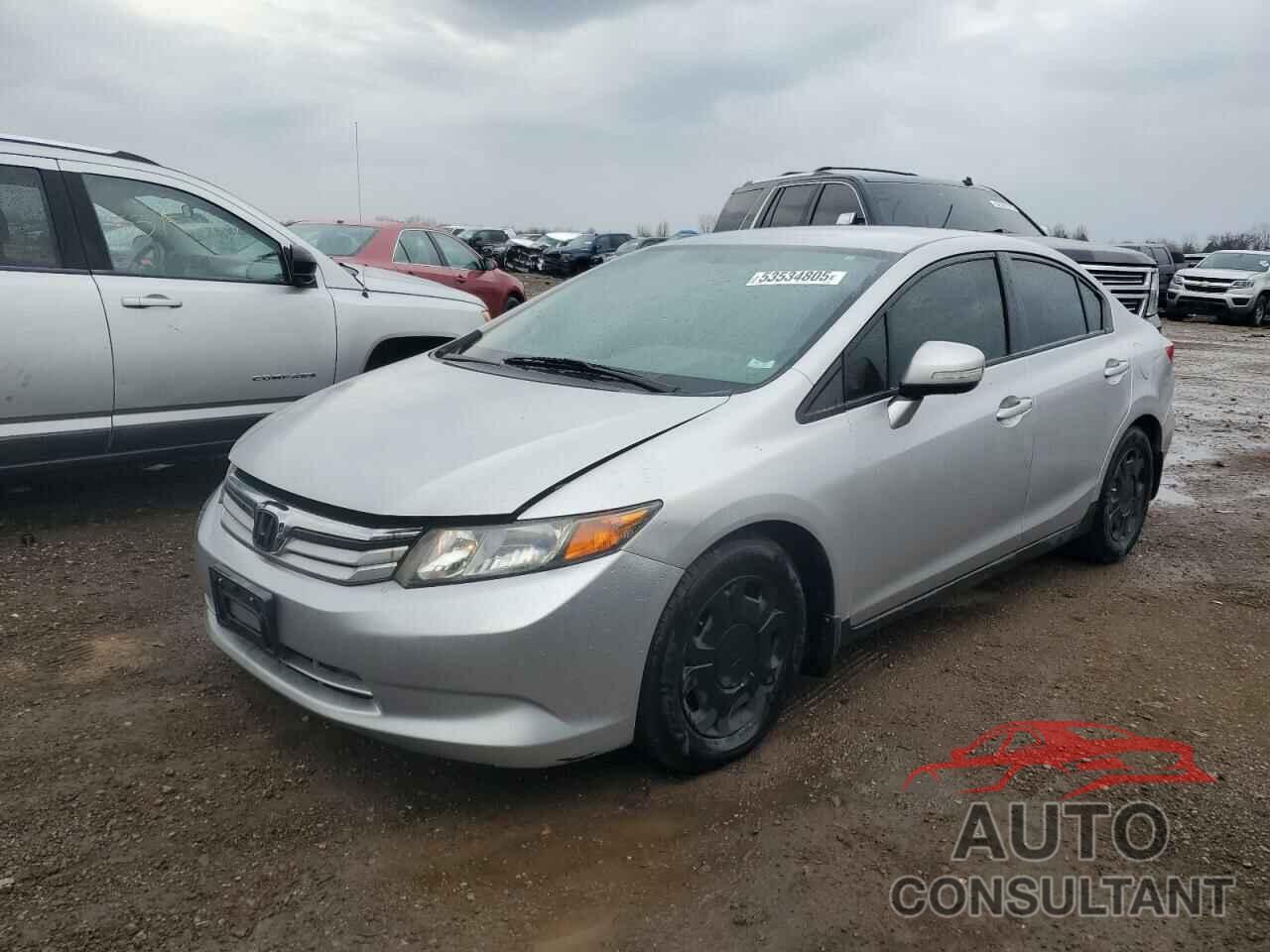 HONDA CIVIC 2012 - JHMFB4F21CS005123