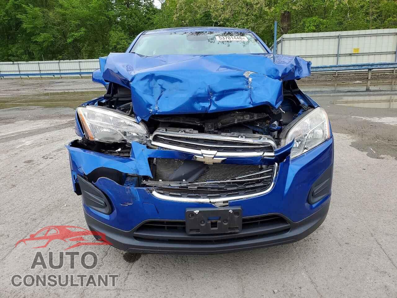 CHEVROLET TRAX 2015 - KL7CJKSB0FB062500