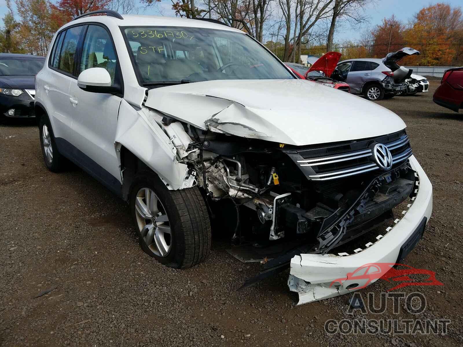 VOLKSWAGEN TIGUAN 2017 - WVGBV7AX7HK006775