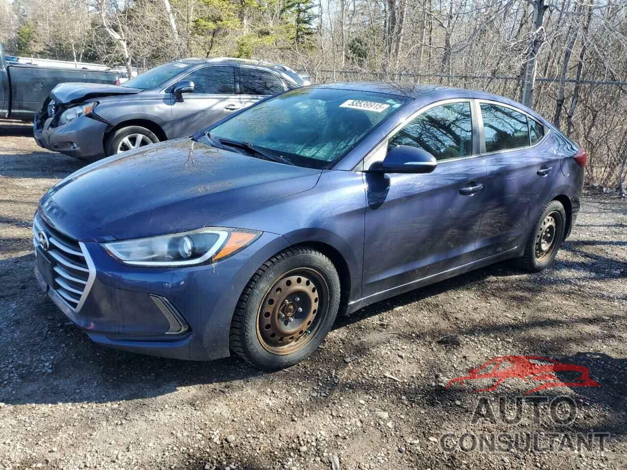 HYUNDAI ELANTRA 2017 - KMHD84LF8HU402222