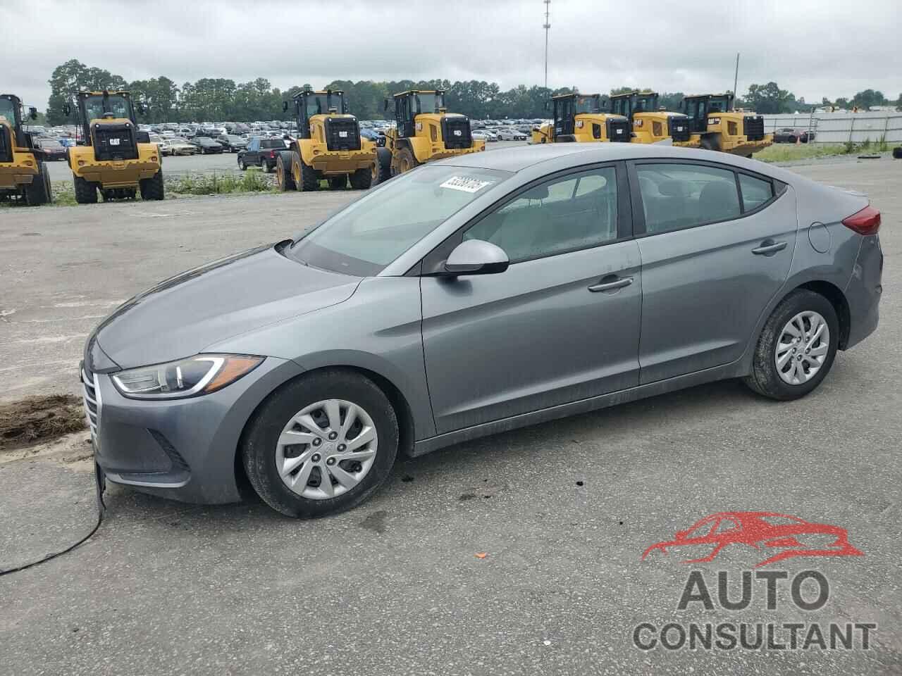 HYUNDAI ELANTRA 2017 - KMHD74LF0HU124189