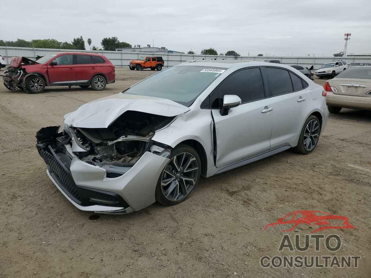 TOYOTA COROLLA 2021 - 5YFP4MCE1MP083905