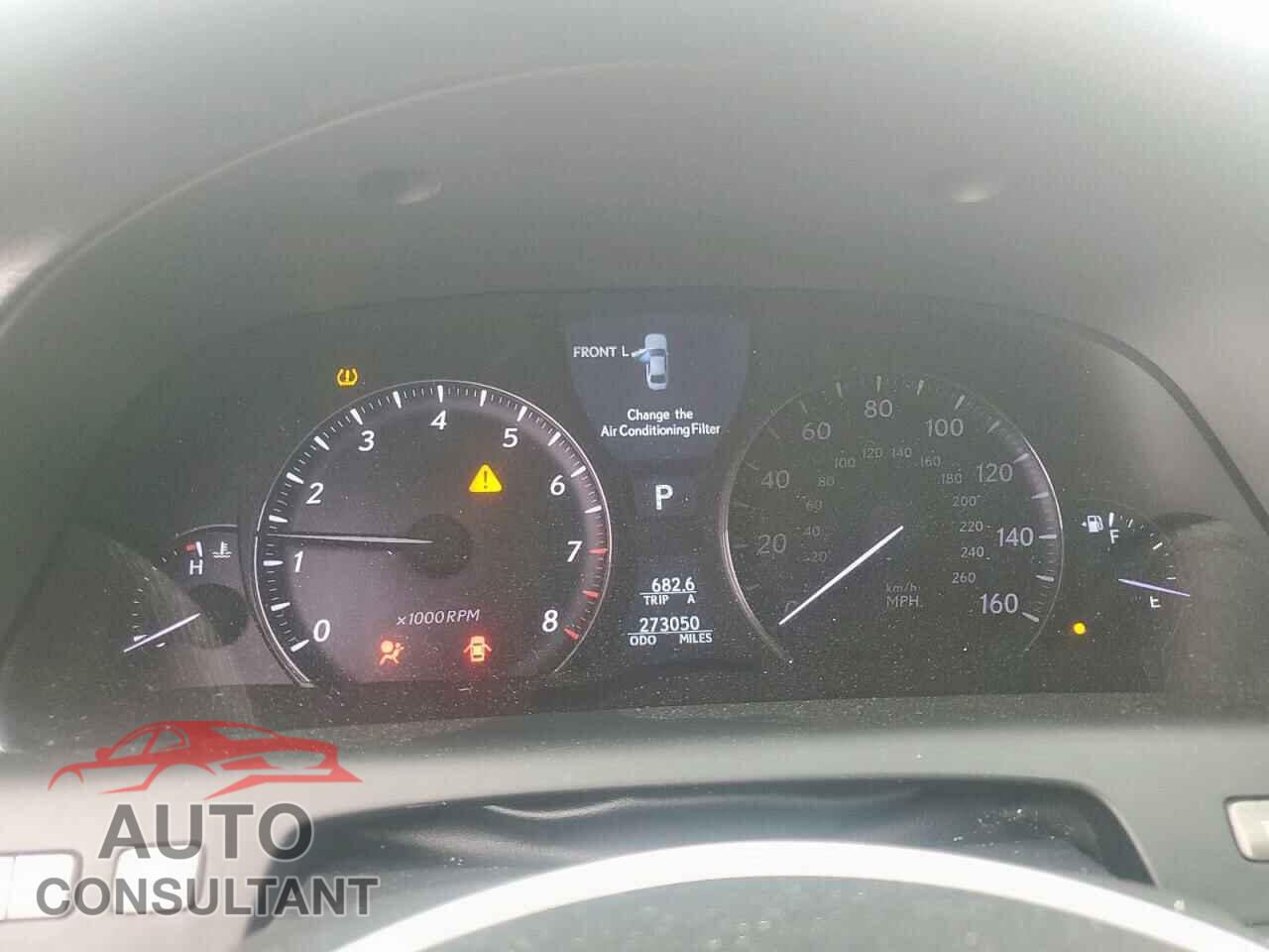 LEXUS LS460 2012 - JTHBL5EFXC5111591