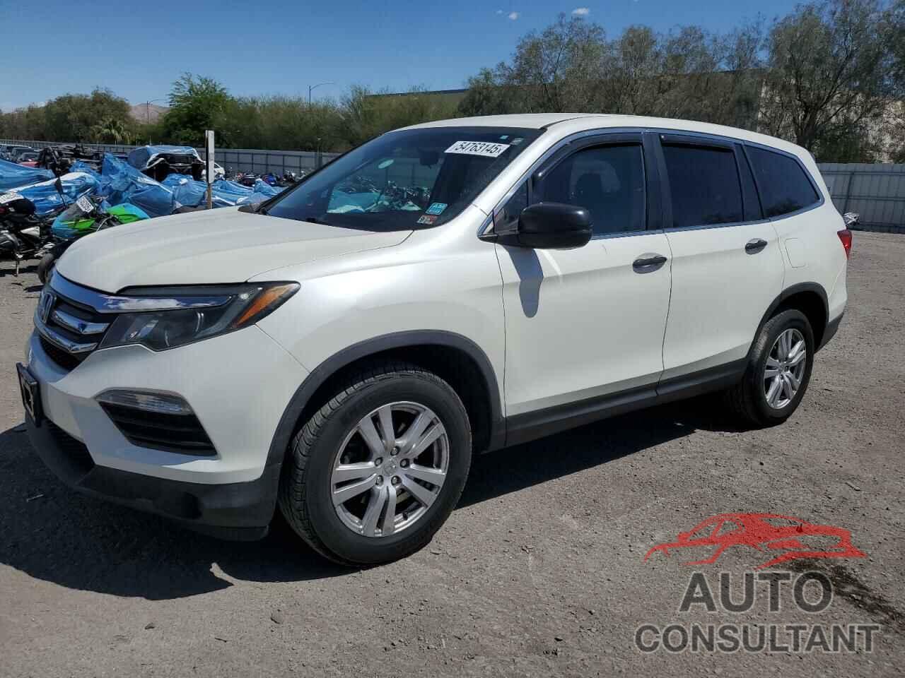 HONDA PILOT 2016 - 5FNYF6H15GB111222
