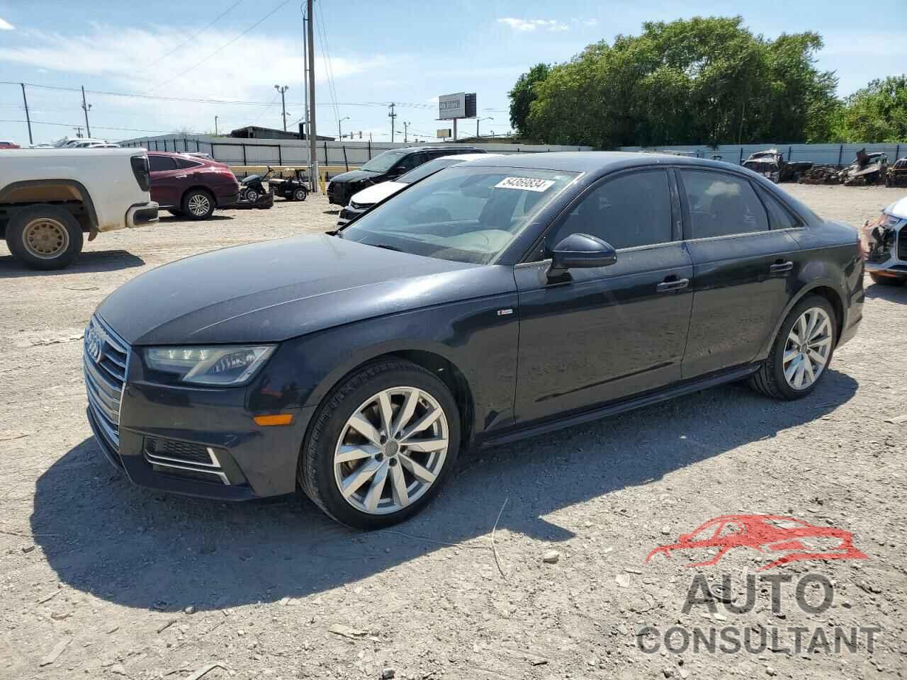 AUDI A4 2018 - WAUKMAF46JA076165