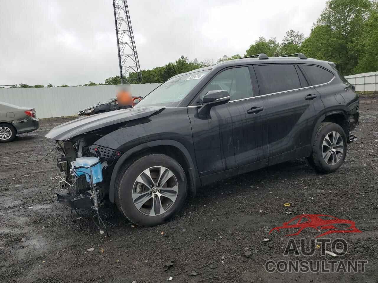 TOYOTA HIGHLANDER 2022 - 5TDGZRBH5NS221724