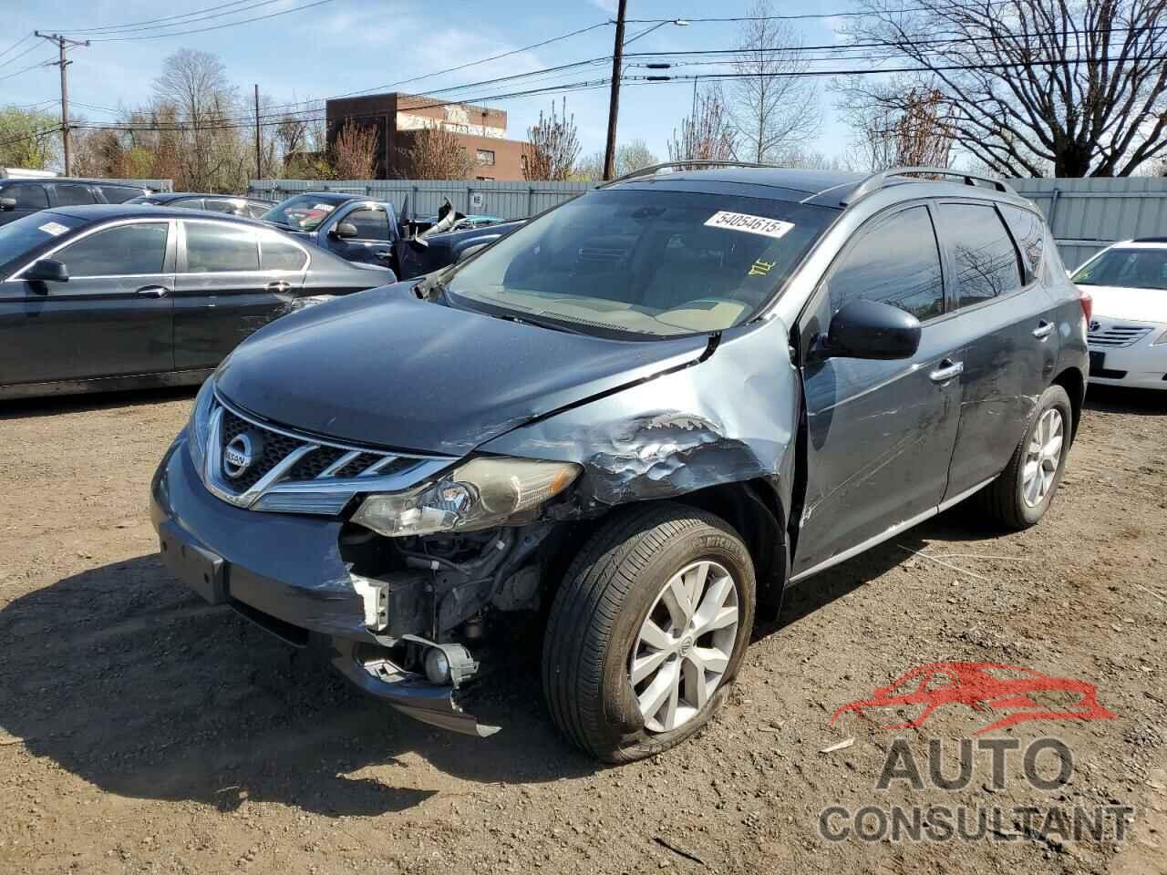 NISSAN MURANO 2013 - JN8AZ1MWXDW315457