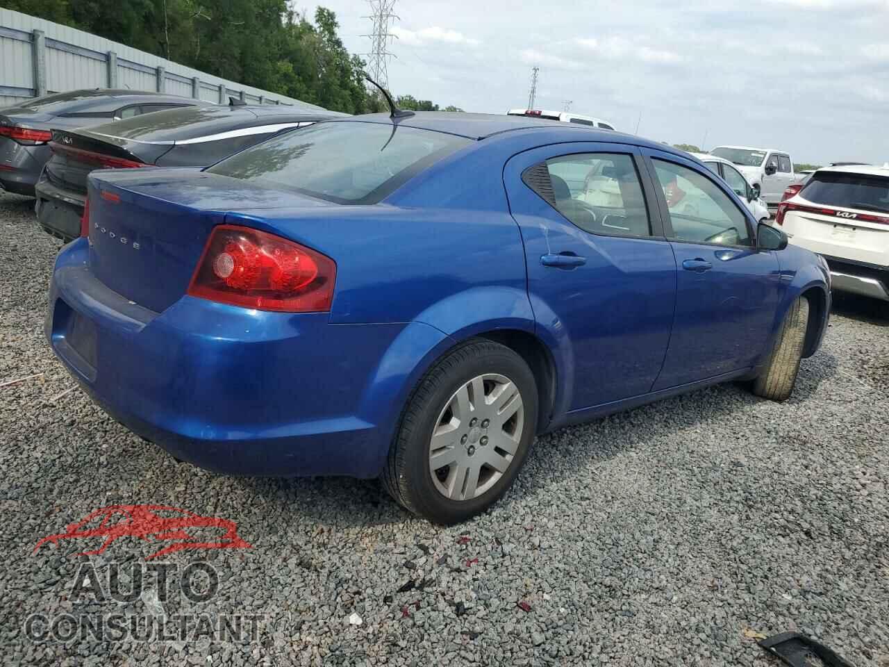 DODGE AVENGER 2013 - 1C3CDZAB2DN683189