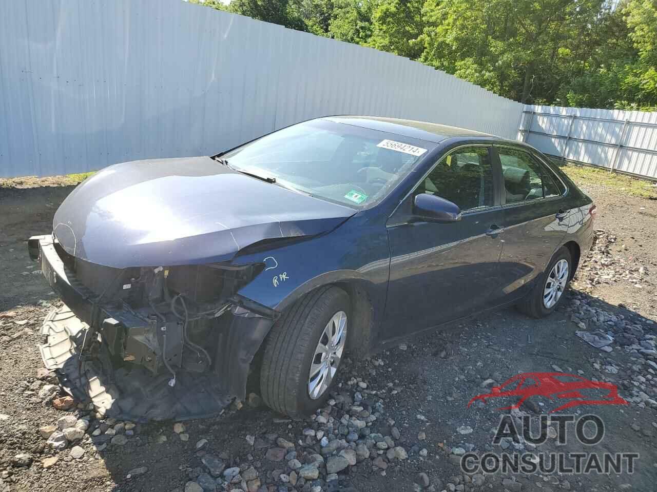 TOYOTA CAMRY 2016 - 4T1BF1FK3GU508516