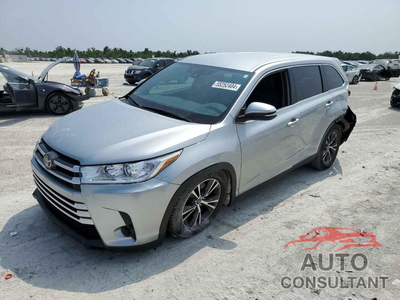 TOYOTA HIGHLANDER 2019 - 5TDZZRFH1KS365205